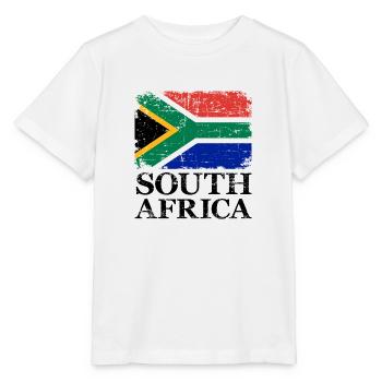 Afrique du Sud - T-shirt bio MINI CREATOR Stanley/Stella Enfant - blanc - Devant - Maike (125cm)
