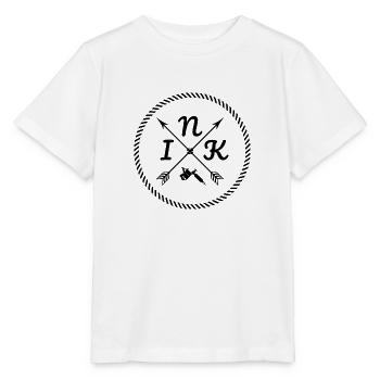 Ink circle - Stanley/Stella MINI CREATOR Kids’ T-Shirt - white - Front - Maike (125cm)