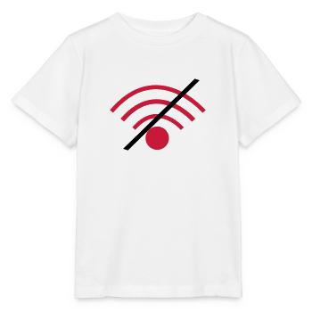 Pas de wifi - T-shirt bio MINI CREATOR Stanley/Stella Enfant - blanc - Devant - Maike (125cm)