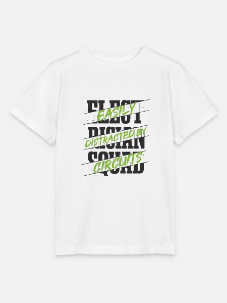 Stromkreis für Elektriker, Elektroarbeiter, - Stanley/Stella Kinder T-Shirt MINI CREATOR - Weiß