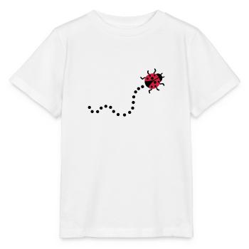 Ladybug - Stanley/Stella MINI CREATOR Kids’ T-Shirt - white - Front - Maike (125cm)