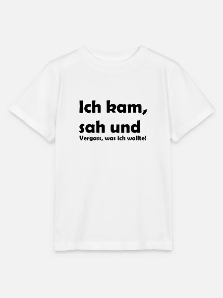 Lustiger Spruch - Stanley/Stella Kinder T-Shirt MINI CREATOR  - Weiß