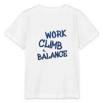 klettern, abseilen, climbing - Stanley/Stella Kinder T-Shirt MINI CREATOR  - Weiß - Vorne - Maike (125cm)
