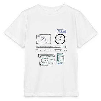 roboter - Stanley/Stella MINI CREATOR Kids’ T-Shirt - white - Front - Maike (125cm)