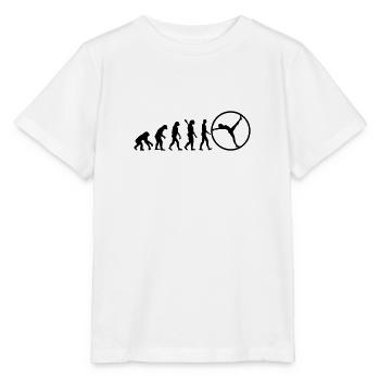 Rhönrad - Stanley/Stella Kinder T-Shirt MINI CREATOR  - Weiß - Vorne - Maike (125cm)