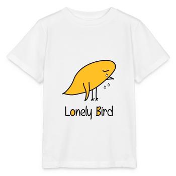 Einsamer Vogel - Stanley/Stella Kinder T-Shirt MINI CREATOR  - Weiß - Vorne - Maike (125cm)