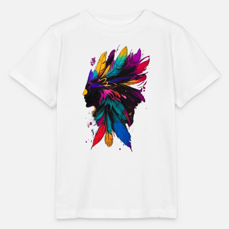Chaman - T-shirt bio MINI CREATOR Stanley/Stella Enfant - blanc
