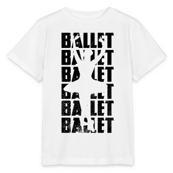 Ballet - T-shirt bio MINI CREATOR Stanley/Stella Enfant - blanc - Devant - Maike (125cm)