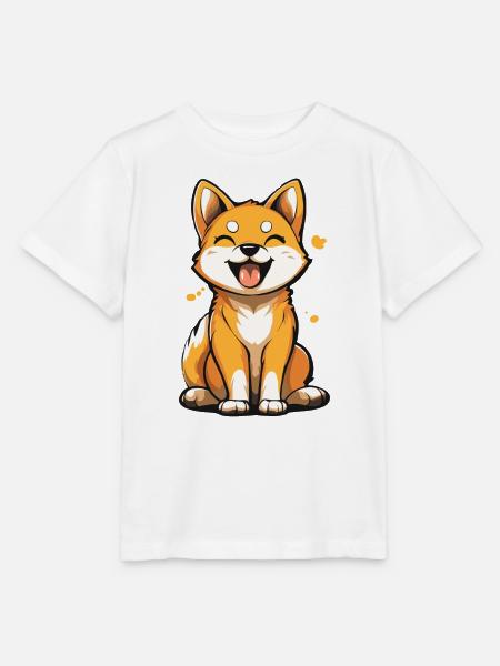 Shiba Inu - Stanley/Stella Kinder T-Shirt MINI CREATOR - Weiß