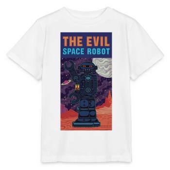 The Martian Space Robot - Stanley/Stella MINI CREATOR Kids’ T-Shirt - white - Front - Maike (125cm)