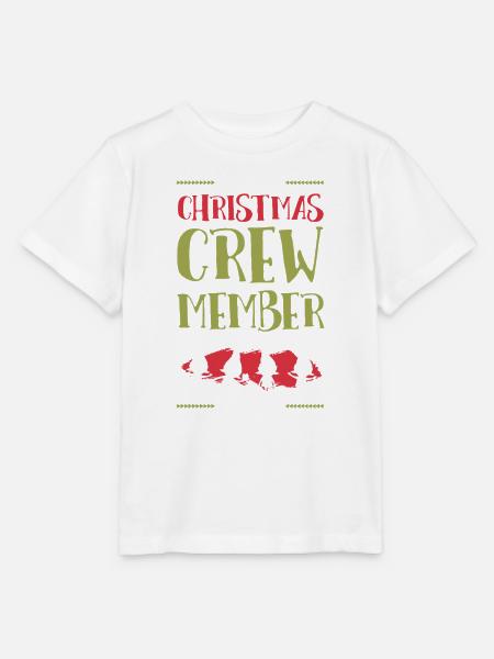 Weihnachten Crew Christmas - Stanley/Stella Kinder T-Shirt MINI CREATOR - Weiß