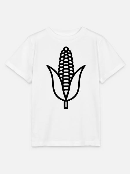 Maiskolben - Stanley/Stella Kinder T-Shirt MINI CREATOR  - Weiß