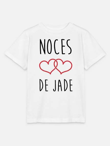Jade-Hochzeit 26 Jahre Liebe - Stanley/Stella Kinder T-Shirt MINI CREATOR - Weiß