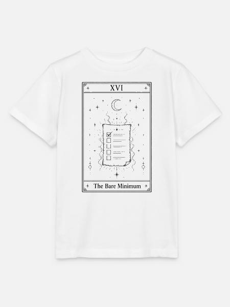 Das absolute Minimum | Tarotkarte - Stanley/Stella Kinder T-Shirt MINI CREATOR - Weiß