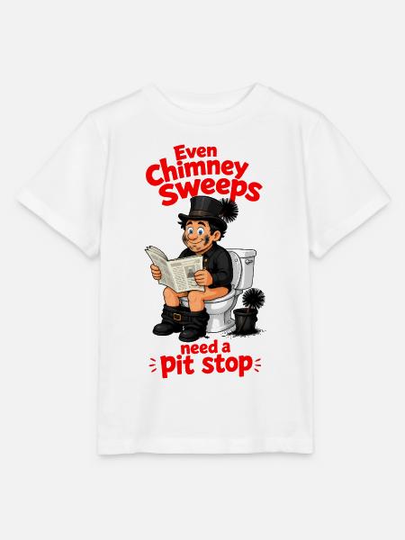 Pitstop Schornsteinbürste - Stanley/Stella Kinder T-Shirt MINI CREATOR - Weiß