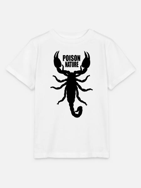 Skorpion - Stanley/Stella Kinder T-Shirt MINI CREATOR - Weiß