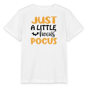 Just a little hocus pocus. - Halloween Design - Stanley/Stella Kinder T-Shirt MINI CREATOR  - Weiß - Vorne - Maike (125cm)