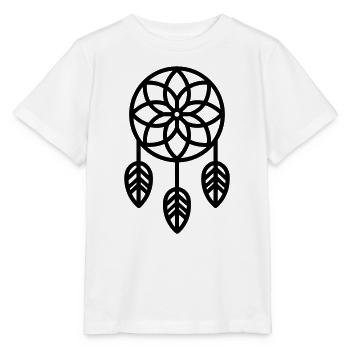 Traumfänger - Stanley/Stella Kinder T-Shirt MINI CREATOR  - Weiß - Vorne - Maike (125cm)