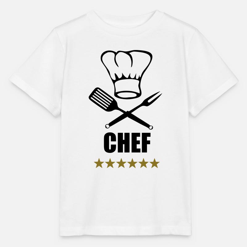 Chef - Stanley/Stella MINI CREATOR Kids’ T-Shirt - white