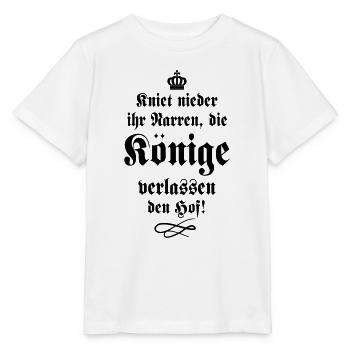 Kniet nieder Ihr Narren! 3 - Stanley/Stella Kinder T-Shirt MINI CREATOR  - Weiß - Vorne - Maike (125cm)