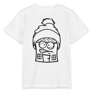 Located in the idyllic fence garden house cottage - Stanley/Stella MINI CREATOR Kids’ T-Shirt - white - Front - Maike (125cm)