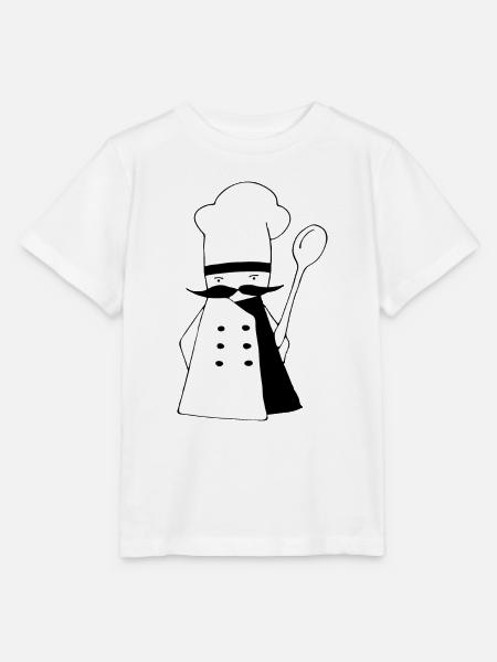 Kochen - Stanley/Stella Kinder T-Shirt MINI CREATOR  - Weiß