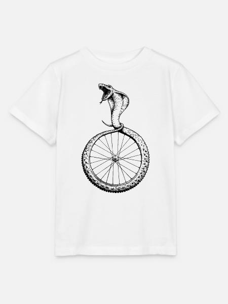 Snakebite - Stanley/Stella Kinder T-Shirt MINI CREATOR - Weiß