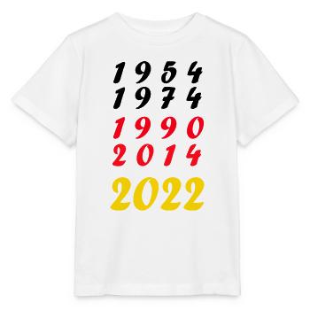 National Team Germany Football World Cup - Stanley/Stella MINI CREATOR Kids’ T-Shirt - white - Front - Maike (125cm)