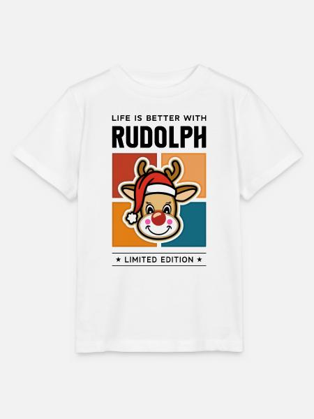 Rudolph - Stanley/Stella Kinder T-Shirt MINI CREATOR - Weiß