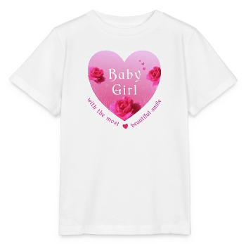 baby girl - Stanley/Stella Kinder T-Shirt MINI CREATOR  - Weiß - Vorne - Maike (125cm)