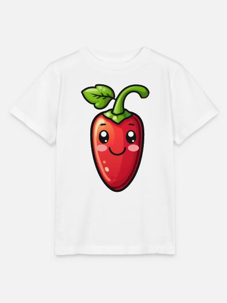 Chili - Stanley/Stella Kinder T-Shirt MINI CREATOR  - Weiß