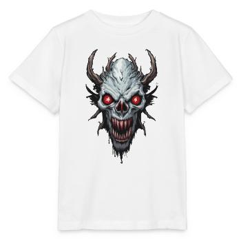 Wendigo / Evil Spirit / Possessive / Horror - Stanley/Stella MINI CREATOR Kids’ T-Shirt - white - Front - Maike (125cm)