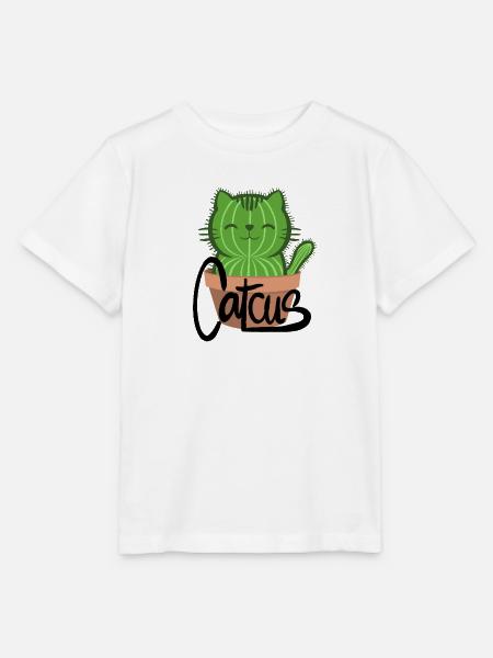 Catcus - Stanley/Stella Kinder T-Shirt MINI CREATOR - Weiß