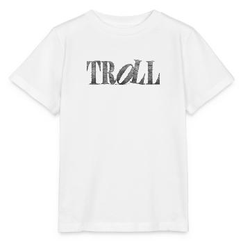 Troll - Stanley/Stella Kinder T-Shirt MINI CREATOR  - Weiß - Vorne - Maike (125cm)