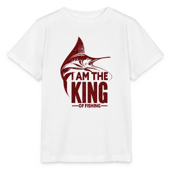 Angler Angelhaken Angelrute Sportfischer - Stanley/Stella Kinder T-Shirt MINI CREATOR  - Weiß - Vorne - Maike (125cm)
