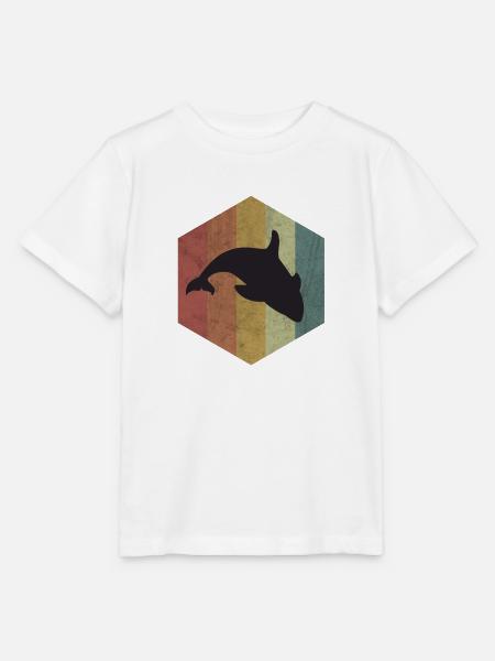 Orca - Stanley/Stella Kinder T-Shirt MINI CREATOR  - Weiß