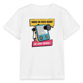 They are different ! - Stanley/Stella MINI CREATOR Kids’ T-Shirt - white - Front - Maike (125cm)