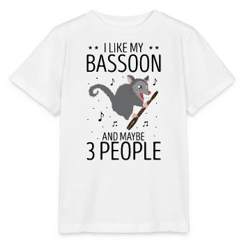 Orchestra and woodwind instrument - Stanley/Stella MINI CREATOR Kids’ T-Shirt - white - Front - Maike (125cm)