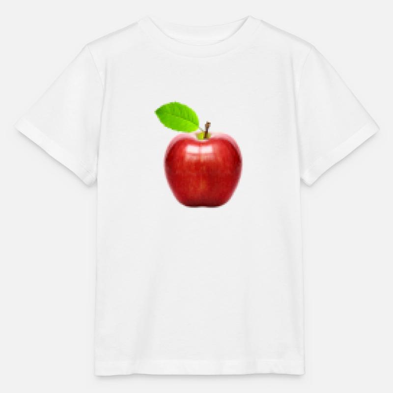 Apfel - Stanley/Stella Kinder T-Shirt MINI CREATOR  - Weiß