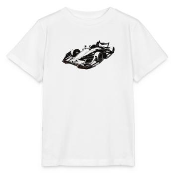 Motorsport Formel Design - Stanley/Stella Kinder T-Shirt MINI CREATOR  - Weiß - Vorne - Maike (125cm)