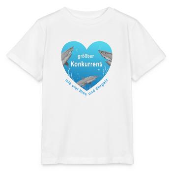 plus grand concurrent - T-shirt bio MINI CREATOR Stanley/Stella Enfant - blanc - Devant - Maike (125cm)