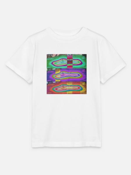 liquid portal - Stanley/Stella Kinder T-Shirt MINI CREATOR  - Weiß
