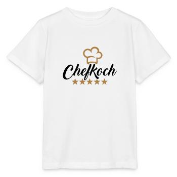 Chefkoch - Stanley/Stella Kinder T-Shirt MINI CREATOR  - Weiß - Vorne - Maike (125cm)