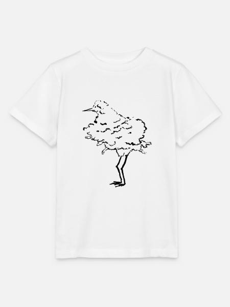 Vogel Baum - Stanley/Stella Kinder T-Shirt MINI CREATOR  - Weiß