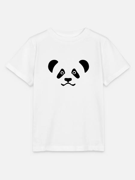 Panda - Stanley/Stella Kinder T-Shirt MINI CREATOR - Weiß