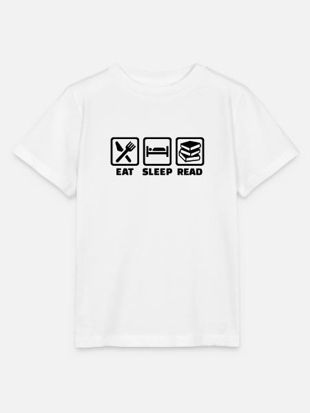 Lesen - Stanley/Stella Kinder T-Shirt MINI CREATOR - Weiß