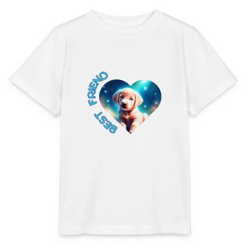 BEST FRIEND - Stanley/Stella Kinder T-Shirt MINI CREATOR  - Weiß - Vorne - Maike (125cm)