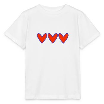 VALENTINSTAG. Junggesellinnenabschied. ICH LIEBE DICH. ICH LIEBE DICH. LIEBE - Stanley/Stella Kinder T-Shirt MINI CREATOR  - Weiß - Vorne - Maike (125cm)