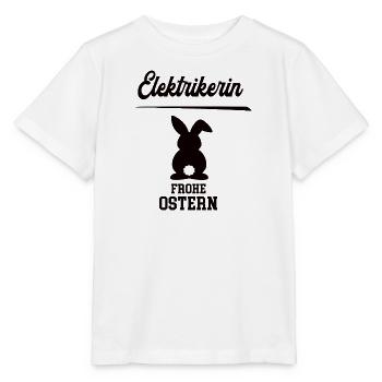 Elektrikerin Frohe Ostern Ostergeschenk Elektriker - Stanley/Stella Kinder T-Shirt MINI CREATOR  - Weiß - Vorne - Maike (125cm)