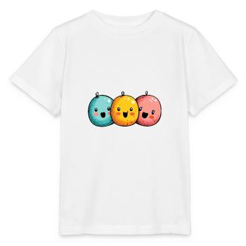 Joie de carnaval avec des confettis - T-shirt bio MINI CREATOR Stanley/Stella Enfant - blanc - Devant - Maike (125cm)